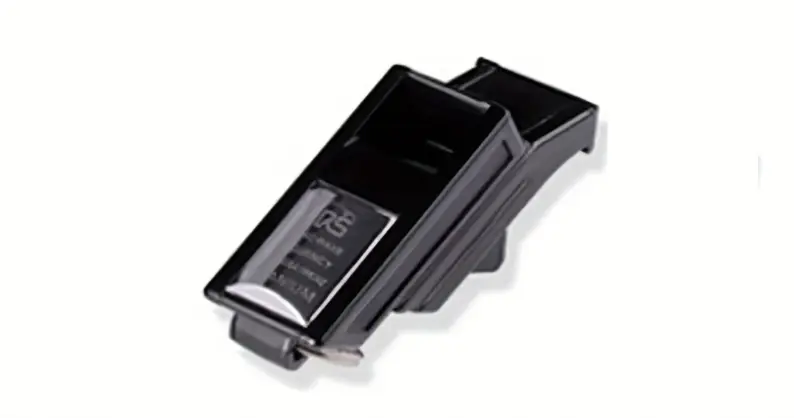 Apito Profissional para Árbitro, Material ABS, Prateado