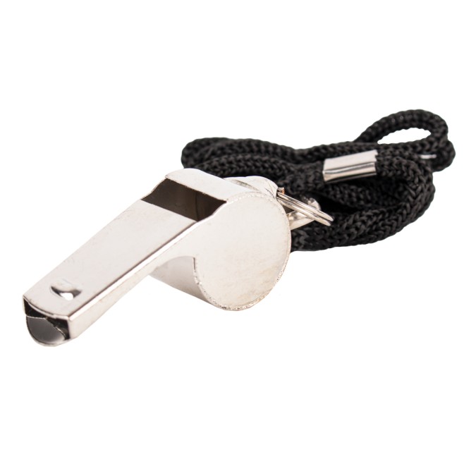 Apito Profissional para Árbitro, Material METÁLICO Som Agudo bom para eventos Desportivos