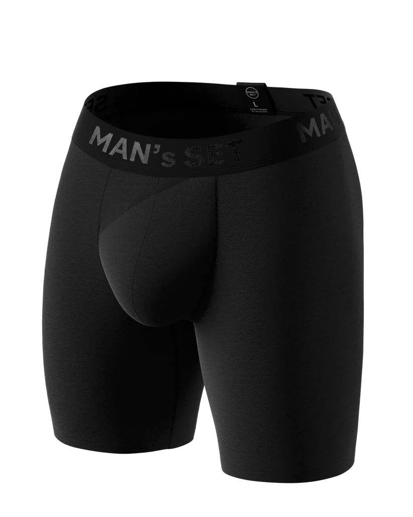 Calções de Piscina Anatomic Long Black