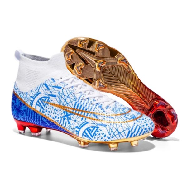 Chuteiras de Futebol de Sola Dourada