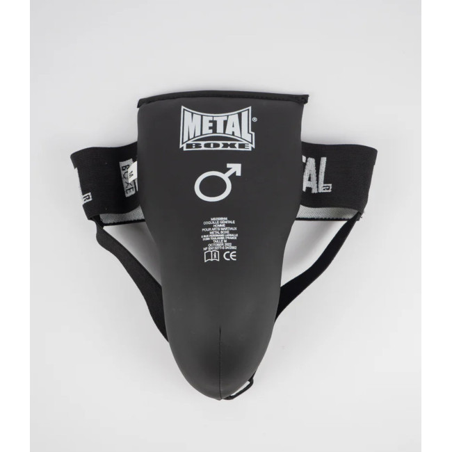COQUILHA MASCULINA SEMI-PRO PRETA - METAL BOXE