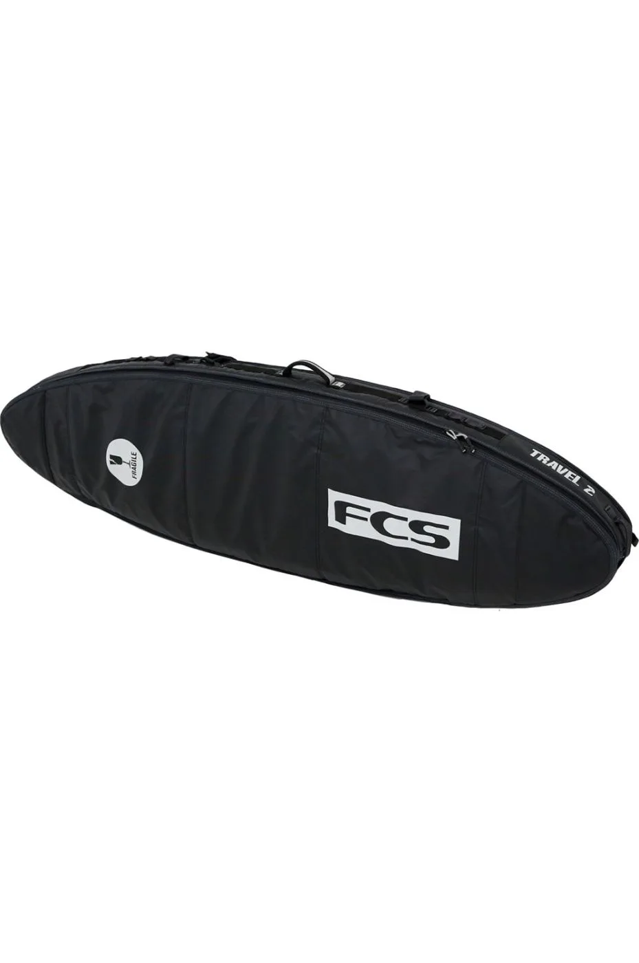 Saco  Viagem Fcs 6'3 TRAVEL 2 ALL PURPOSE Black/Grey