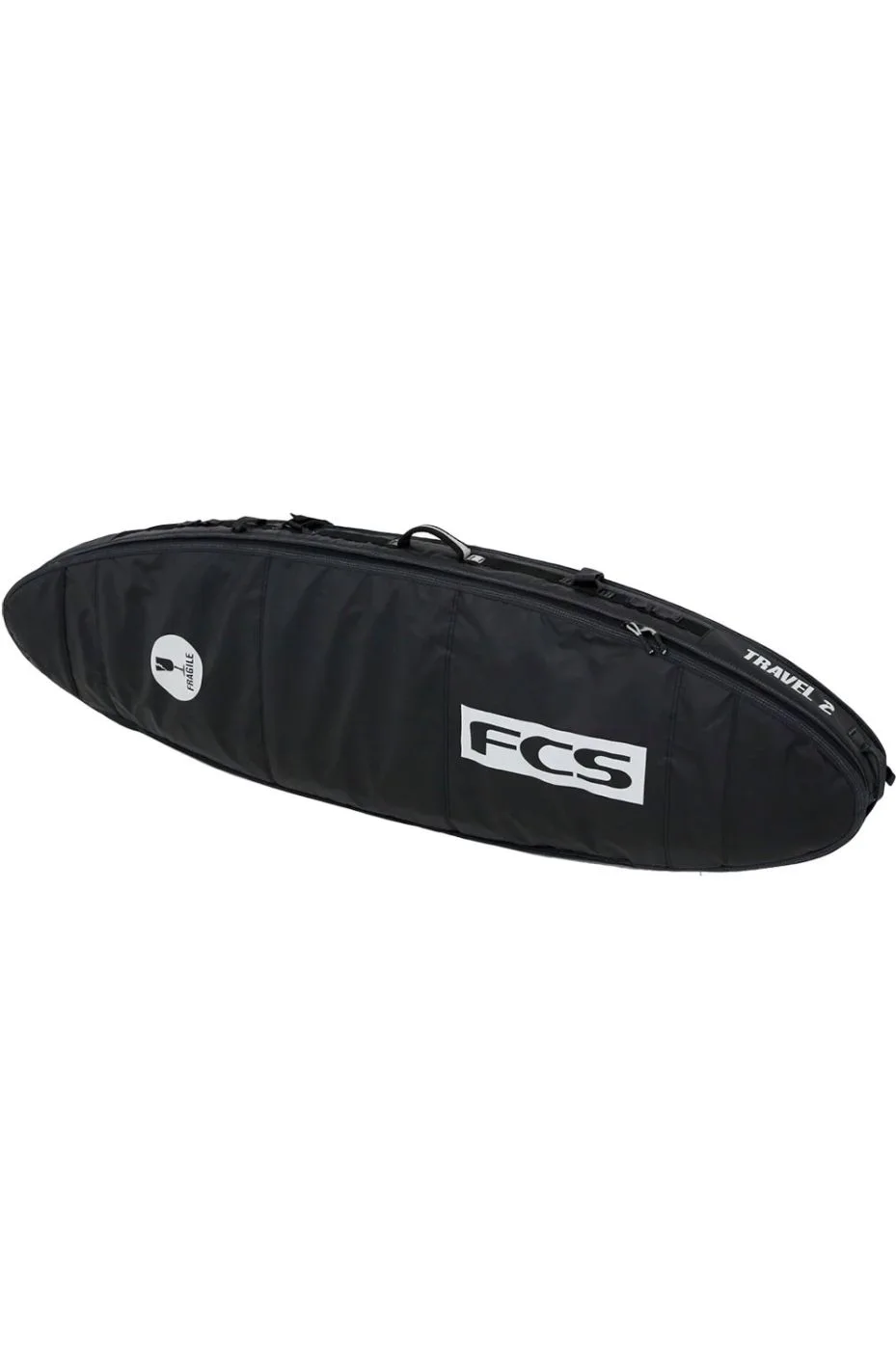 Capa Viagem Fcs 6'7 TRAVEL 2 ALL PURPOSE Black/Grey